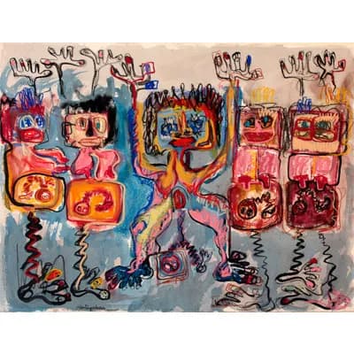 At Delivery, pintura de Valentín Pedrosa (2011)