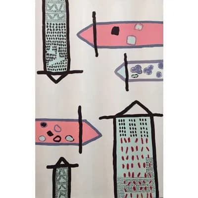 Drying place in the sky, pintura de Valentín Pedrosa (2012)