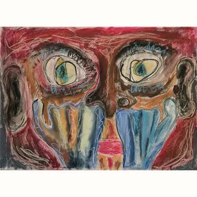 Silencio en la Mirada, pintura de Valentín Pedrosa (2008)